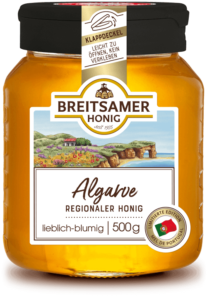 Breitsamer mediterraner Honig aus der Algarve 500 g