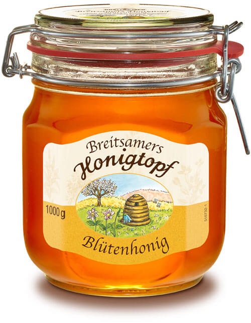 Breitsamer Honigtopf Blütenhonig