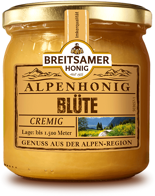 Breitsamer Alpenhonig Blüte