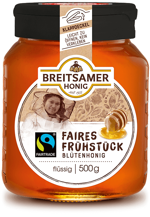 Breitsamer Faires Frühstück Blütenhonig flüssig