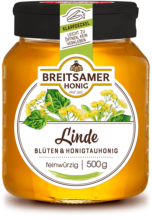 Breitsamer Lindenhonig aus Blüten und Honigtau