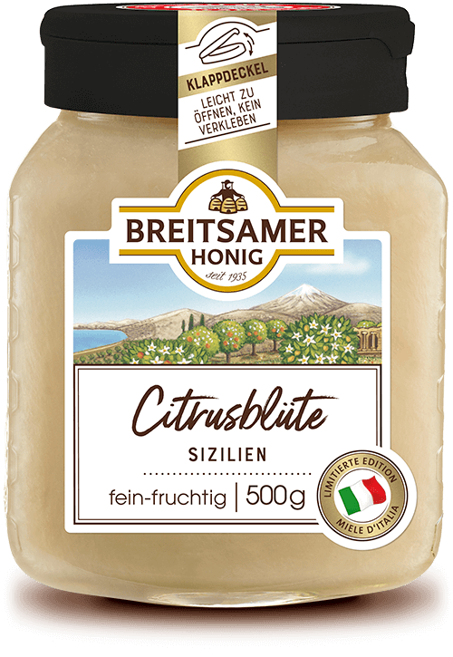 Breitsamer mediterraner Citrusblütenhonig von Sizilien