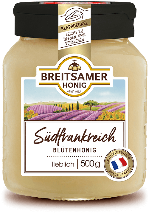 Breitsamer Mediterranean blossom honey from the south of France