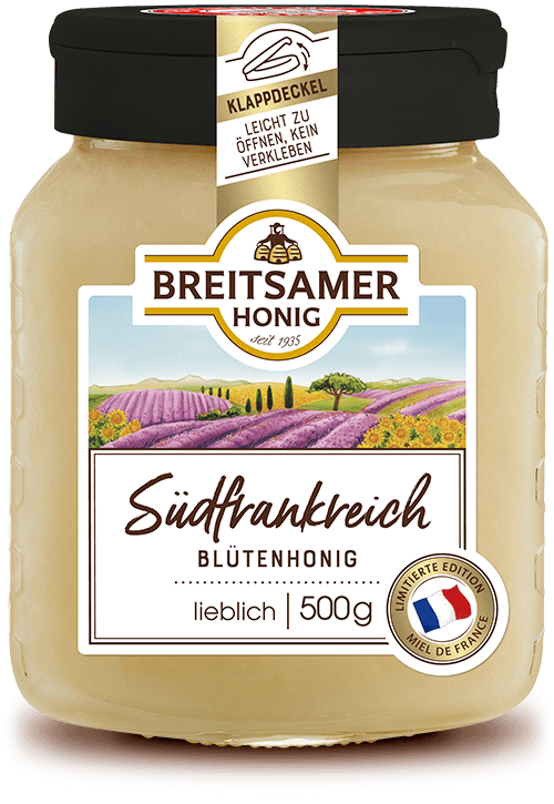 Breitsamer mediterraner Blütenhonig aus Südfrankreich