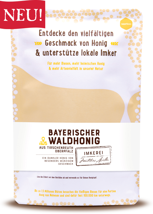 Breitsamer Waldhonig im Honigbeutel
