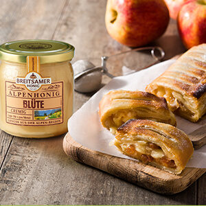 Apfel-Honig-Strudel