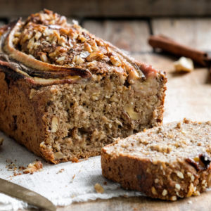 Saftiges Bananenbrot mit Honig