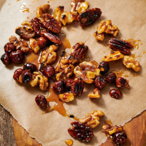 crispy honey nuts