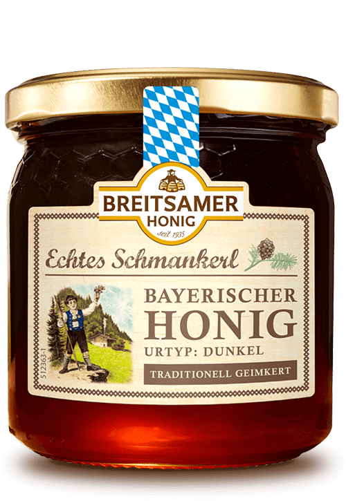 Breitsamer echtes Schmankerl - Bayerischer Honig Urtyp dunkel