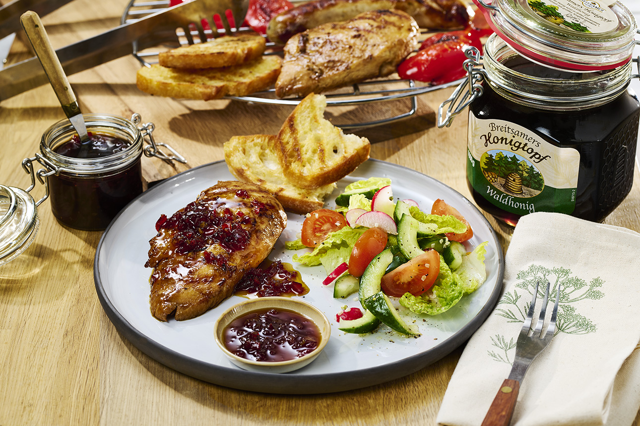 Exotische Honigsauce