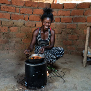 Effiziente Kochöfen in Sambia