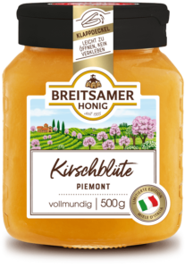 Abbildung Kirschblütenhonig aus dem Piemont