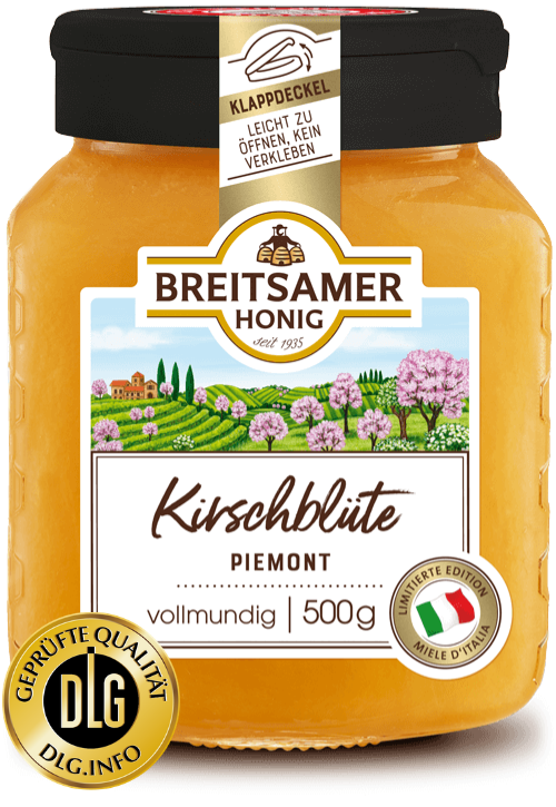Kirschblütenhonig aus dem Piemont, cremig, 500g