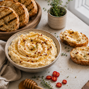 Würzige Hot Honey Butter
