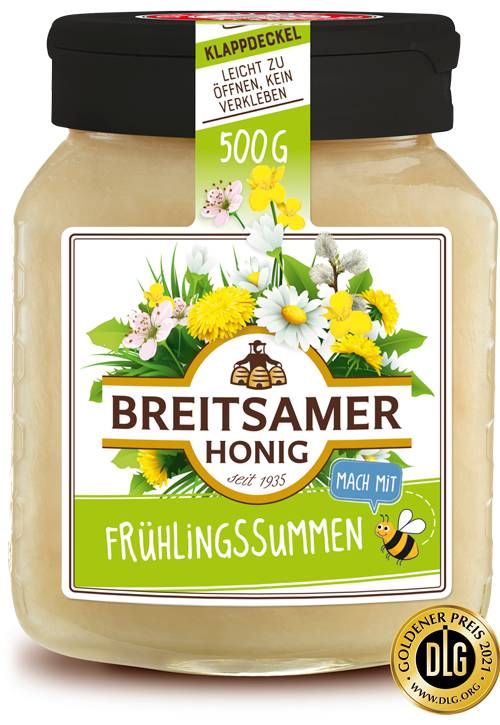 Frühlingssummen, cremig, Blüten Honig, 500g