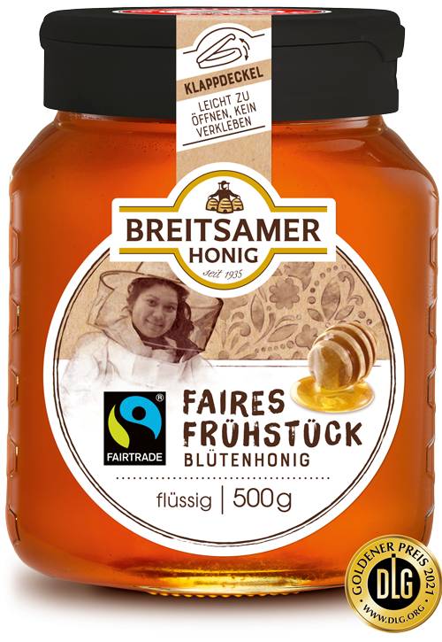 Faires Frühstück Blütenhonig, flüssig, 500g