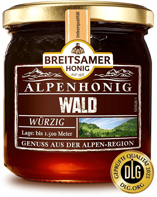 Alpenhonig Wald, flüssig, 500g