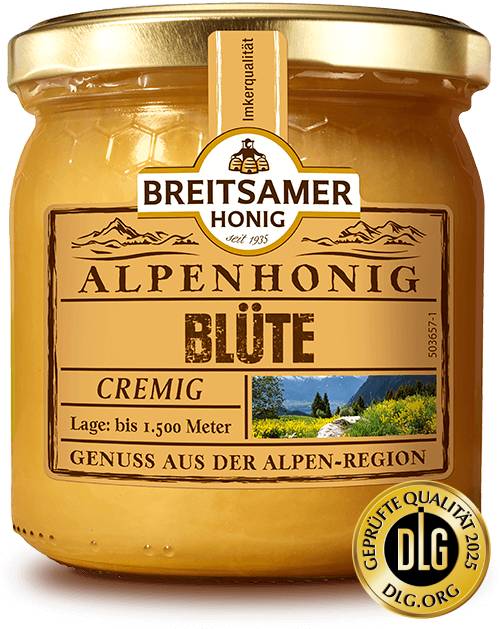 Alpenhonig Blüte, cremig, 500g
