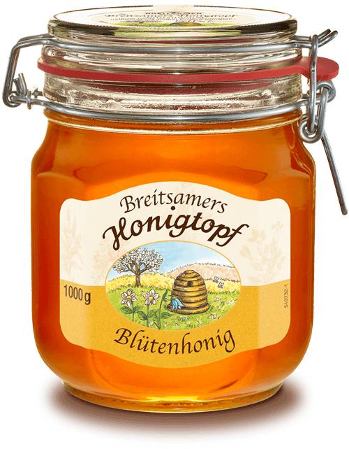 Honigtopf Blüte, flüssig, 1kg