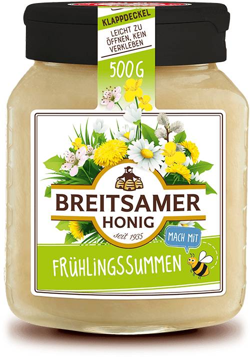 Frühlingssummen, creamy, Blossom honey, 500g