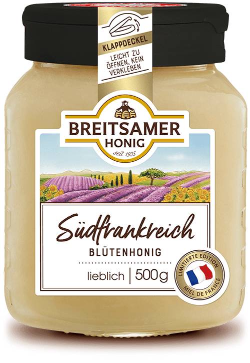 Honey from Southern France, creamy, 500g