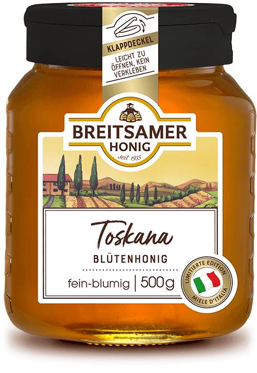 Honig aus der Toskana, flüssig, 500g