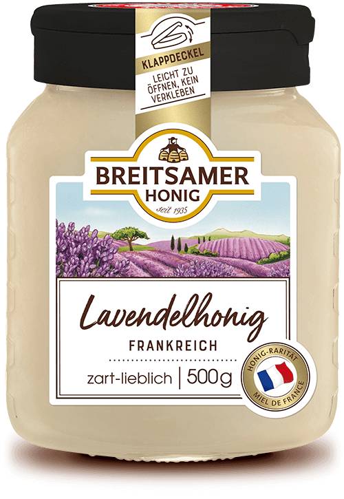 Lavender Honey from France, creamy, 500g