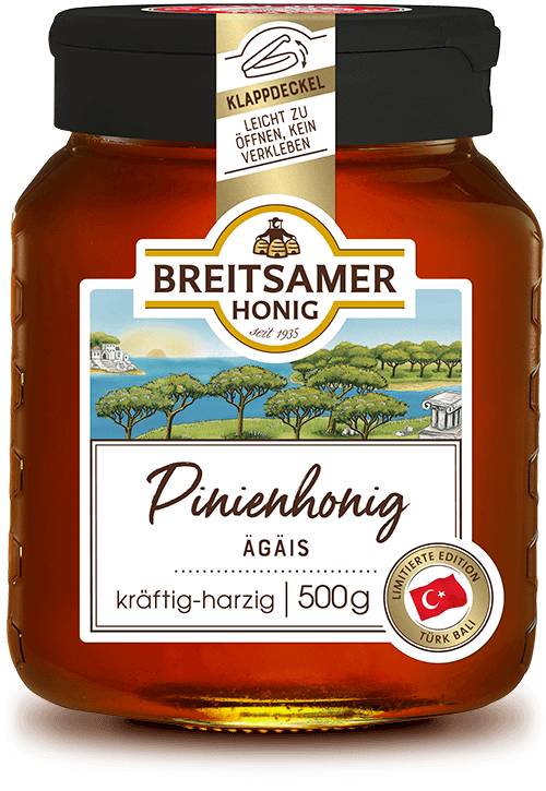 Pinienhonig aus der Ägäis, flüssig, 500g