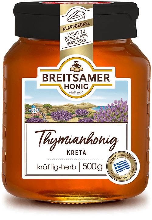 Thymianhonig aus Kreta, flüssig, 500g