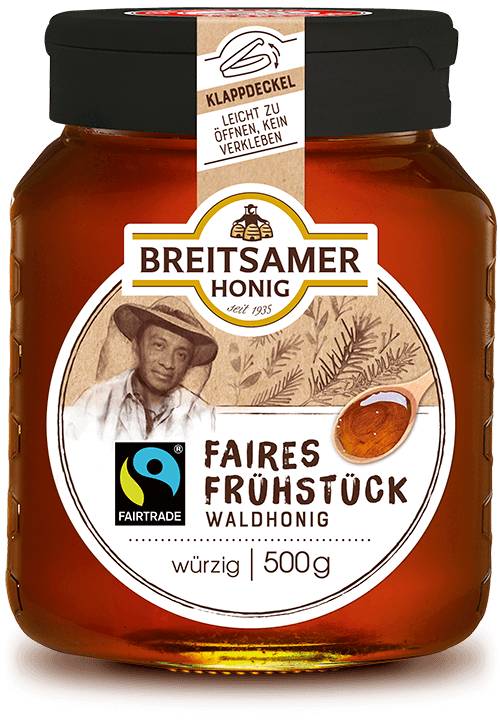 Fairtrade breakfast honey, forest, liquid, 500g