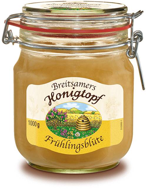 Honigtopf Frühlingsblüte, cremig, 1kg